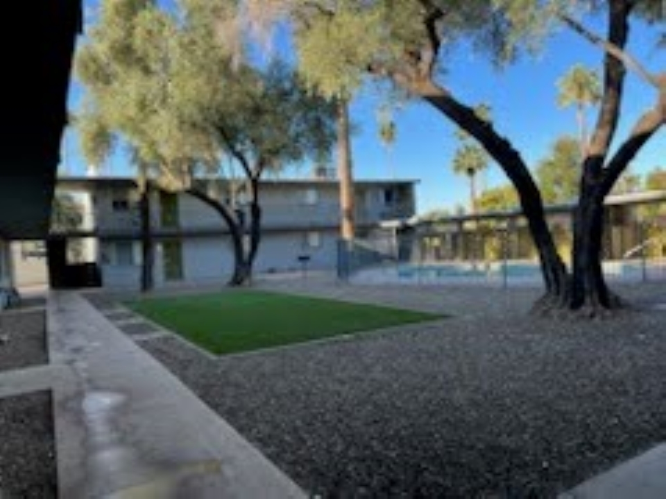 Artificial turf installation