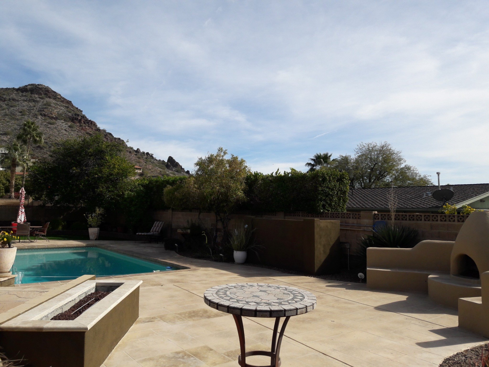 Valley hardscape upgrade with pavers